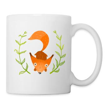 Wildtiere - Tasse - Weiß - Rechts
