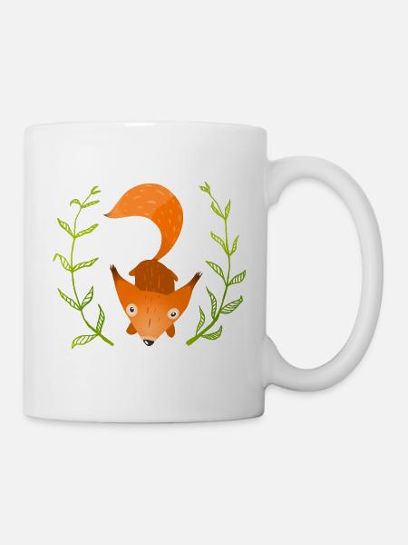 Wildtiere - Tasse - Weiß