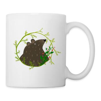 Wildtiere - Tasse - Weiß - Rechts