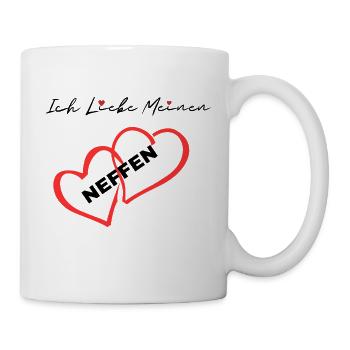 Ich Liebe Meinen Neffen - Tasse - Weiß - Rechts