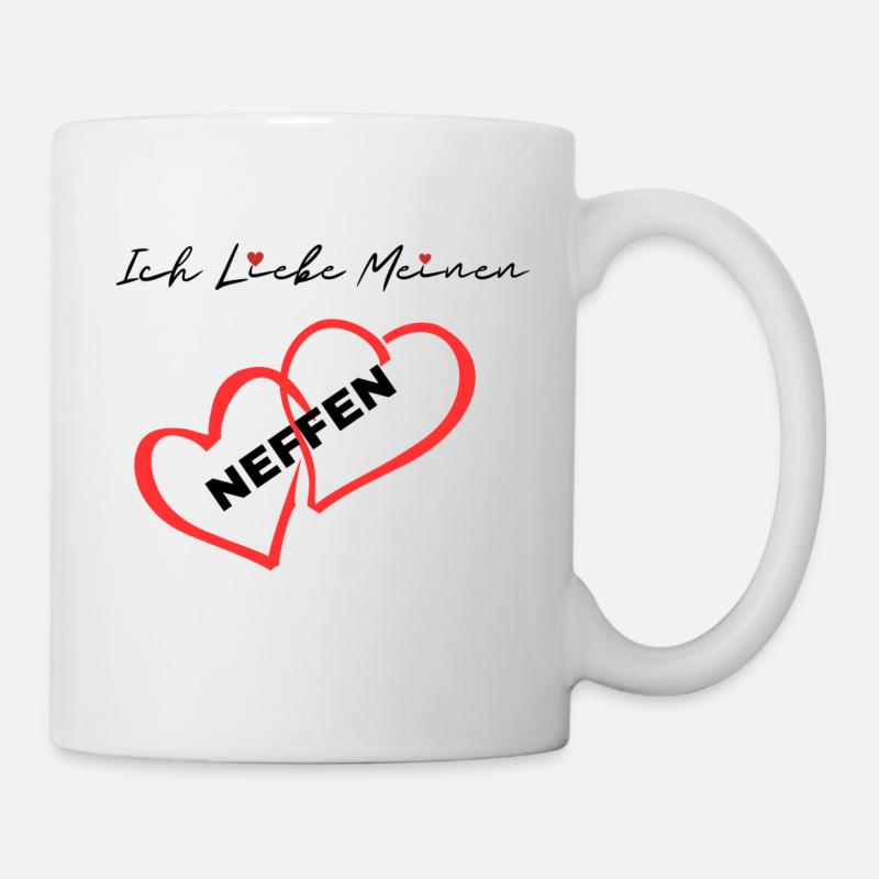 Ich Liebe Meinen Neffen - Tasse - Weiß
