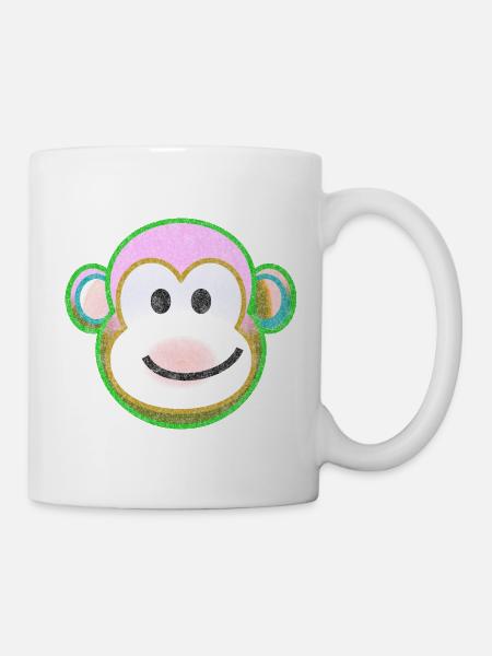 Funky Monkey - Tasse - Weiß
