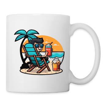 Beachside Relaxation - Mug - white - Right