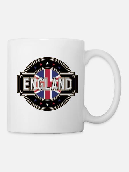England - Tasse - Weiß