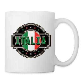 Italien - Tasse - Weiß - Rechts