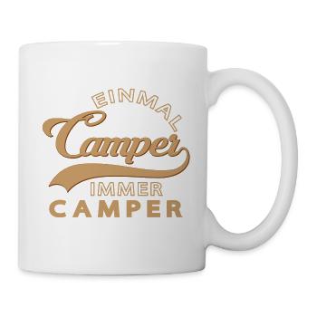 Camper Camping - Tasse - Weiß - Rechts
