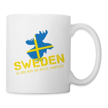Suède Sverige Schwede - Mug blanc - blanc - Droite
