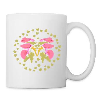 Ja, das tun wir - Tasse - Weiß - Rechts