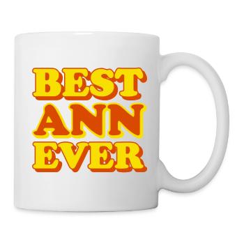 Ann First Name Funny Gift - Mug - white - Right