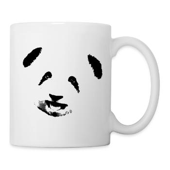 Panda, ours panda, ours, graffiti, noir - Mug blanc - blanc - Droite