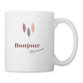 BONJOUR MAMAN - Mug - white - Right
