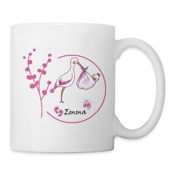 Emma, given name EMMA - Mug - white - Right