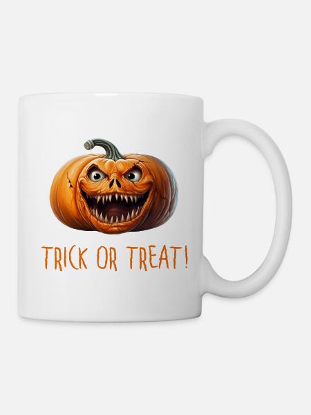 Halloween - Trick or treat! - Mug blanc - blanc