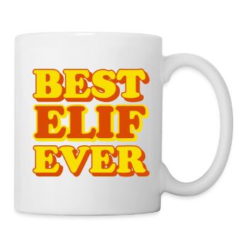 Elif Prénom Cadeau Drôle - Mug blanc - blanc - Droite