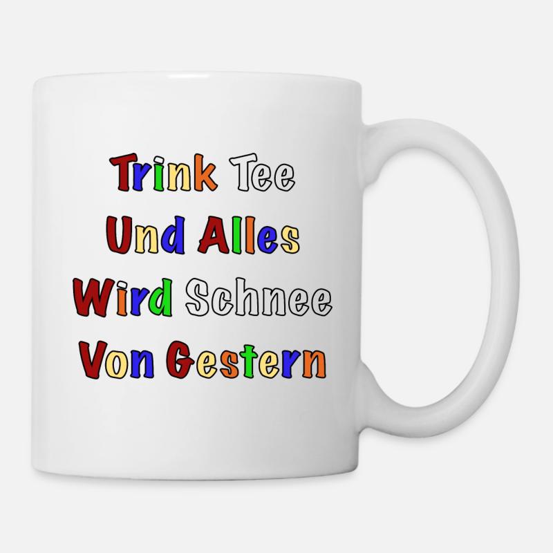 TRINK TEE - Tasse - Weiß