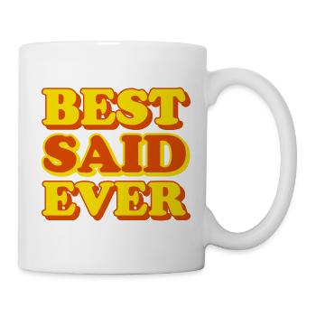 Said First Name Funny Gift - Mug - white - Right