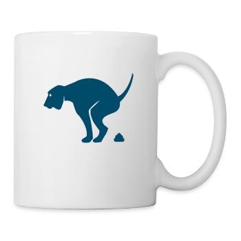 UnderDog-GameZ Petrol -Dogykack- - Tasse - Weiß - Rechts