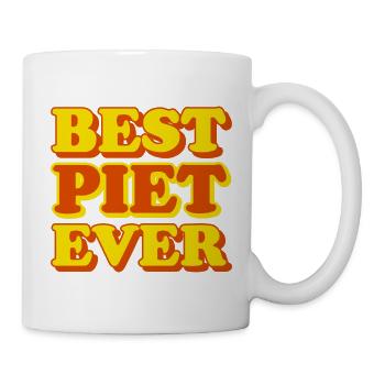 Piet prénom cadeau drôle - Mug blanc - blanc - Droite