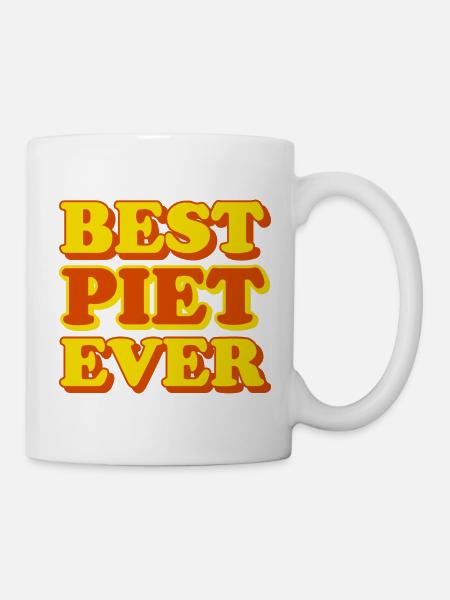 Piet Vorname lustiges Geschenk - Tasse - Weiß