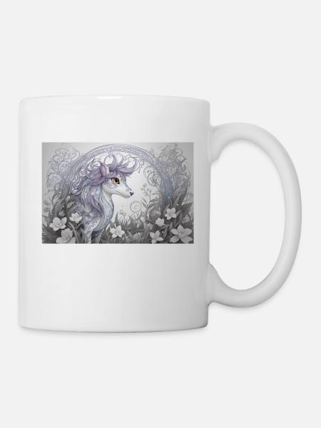 Mystical Animal 16 - Mug - white