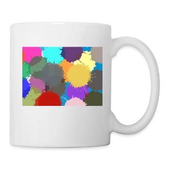 Couleur - Mug blanc - blanc - Droite