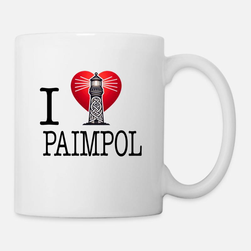 i love paimpol by i love bretagne - Mug blanc - blanc