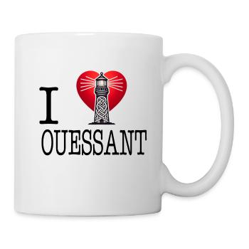 I love Ouessant by I Love Bretagne - Mug - white - Right