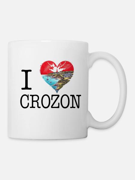 i love crozon - Mug blanc - blanc