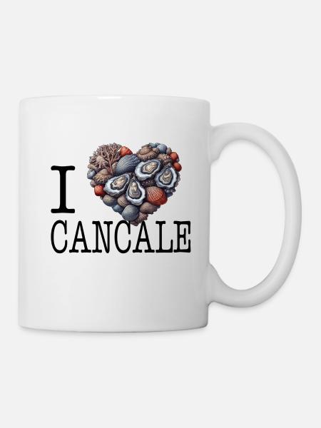 i love cancale by i love bretagne - Mug blanc - blanc
