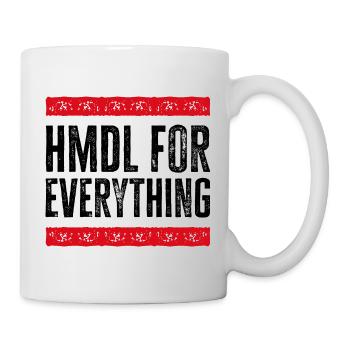 HMDL for Evth - Alhamdulillah for everything - Mug - white - Right