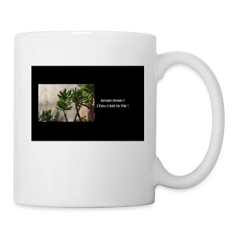 Streetwear LCLV - Mug blanc - blanc - Droite