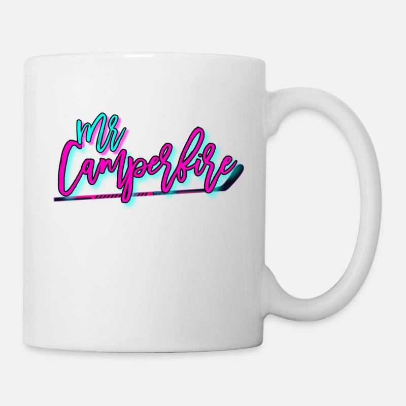 MrCamperfire Signature - Mug - white