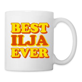 Ilya First Name Funny Gift - Mug - white - Right