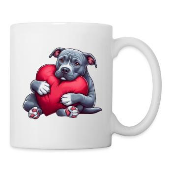 Cute Pitbull Gifts - Mug - white - Right