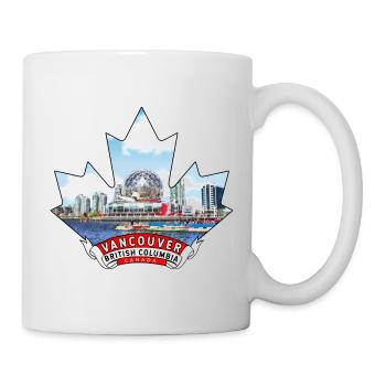 Vancouver, British Columbia Canada - Mug - white - Right