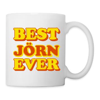 Jörn First Name Funny Gift - Mug - white - Right