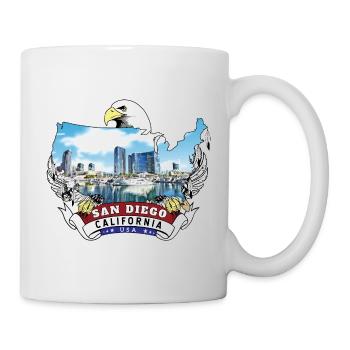 San Diego, California USA Bald Eagle - Mug - white - Right