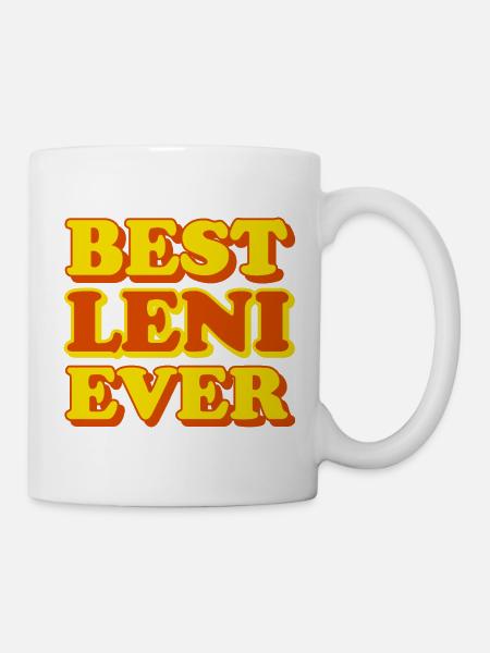 Leni Vorname Lustiges Geschenk - Tasse - Weiß