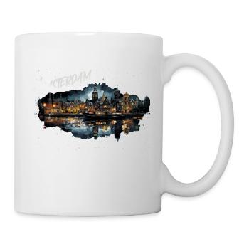 Amsterdam City Netherland Holland - Tasse - Weiß - Rechts