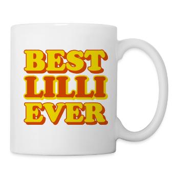 Lilli First Name Funny Gift - Mug - white - Right