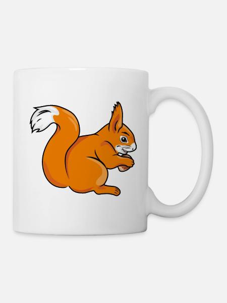 Squirrel - Mug - white