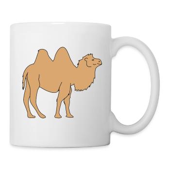 chameau - Mug blanc - blanc - Droite