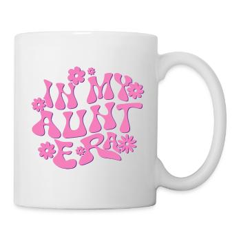 In My Aunt Era Baby Announcement for Aunt Mother's - Mug - white - Right