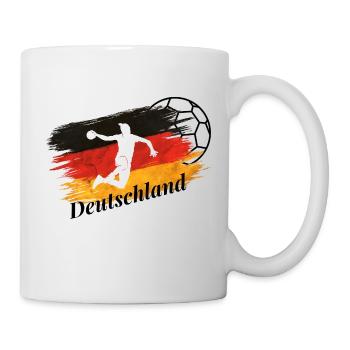 Team Germany Handball Flag Ball Handball Player - Mug - white - Right