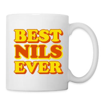 Nils First Name Funny Gift - Mug - white - Right
