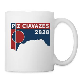 Piz Ciavazes randonnée escalade Sella Group Dolomiti - Mug blanc - blanc - Droite