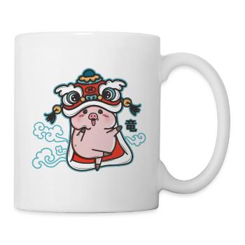 Piggy Dragon - Mug - white - Right