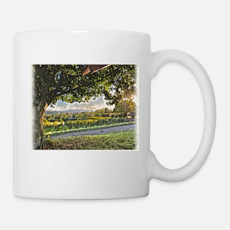 Ausblick - Tasse - Weiß