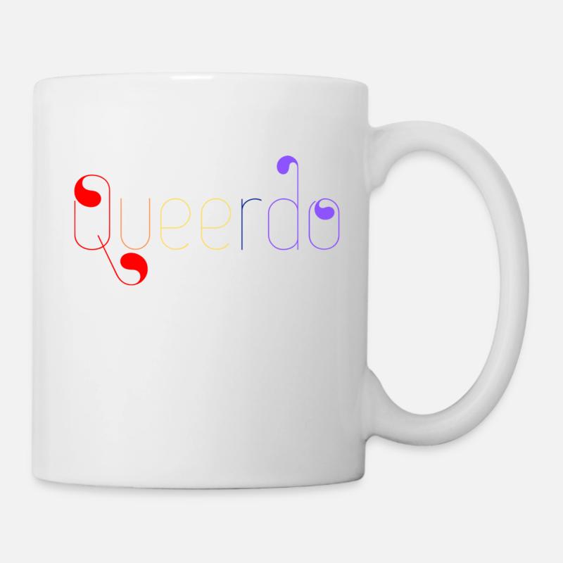 Queerdo - Mug - white