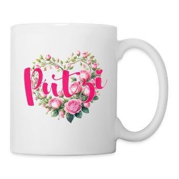Saint-Valentin Saint-Valentin Roseheart Heart love - Mug blanc - blanc - Droite